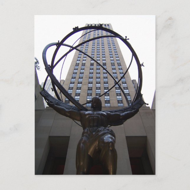 Carte postale Atlas/NBC Unversal du bâtiment (Devant)