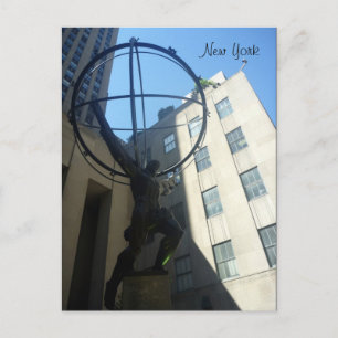 Carte Postale atlas ny