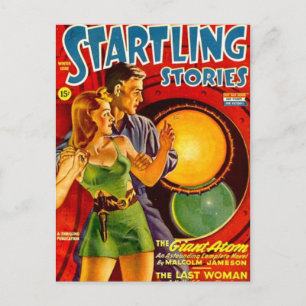 Carte Postale Atom géant