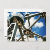 Carte postale Atomium (Devant / Derrière)