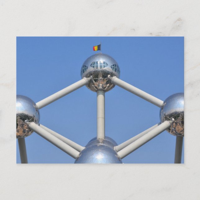 Carte postale Atomium Brussels Travel (Devant)