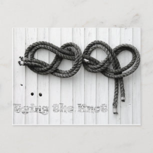 Carte Postale Attacher le noeud