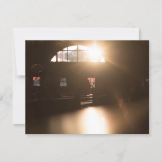 CARTE POSTALE ATTACHEZ L'AUTOMNE DE LA HAYE AU SOLEIL DU SOIR