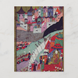 Carte Postale Attaque contre Belgrade en 1521