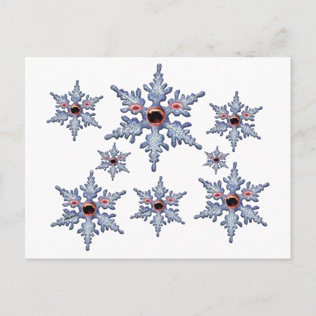 Carte Postale Attaque des Zombies du Flocon de Neige ! (Devant)