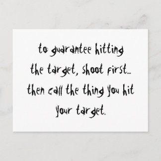 Carte Postale Atteindre La Cible