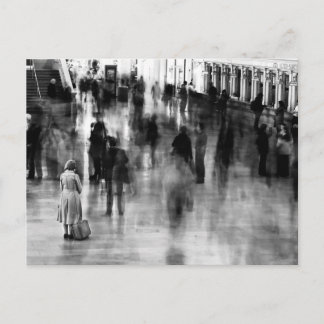 Carte Postale Attente à la gare Grand Central