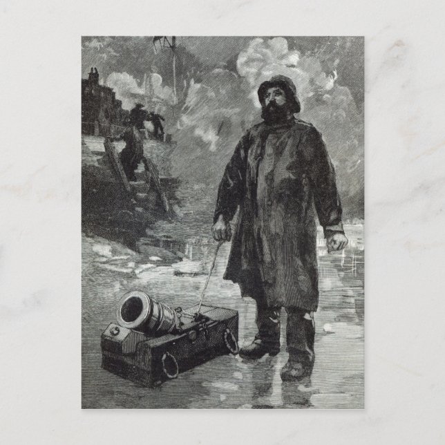 Carte Postale Attente du signal (Devant)