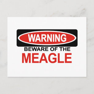Carte Postale Attention Au Meagle