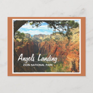 Carte Postale Atterrissage des anges dans le parc national de Si