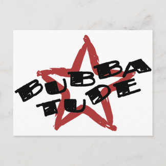 Carte Postale Attitude drôle Bubba