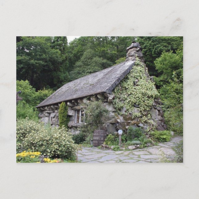 Carte Postale Attraction Touristique En Galles Mauvaise Maison (Devant)