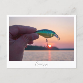 Carte Postale Attraper le coucher du soleil