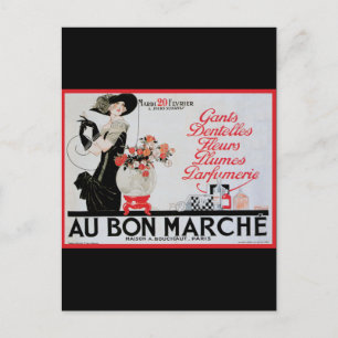 Carte Postale Au Bon Marche