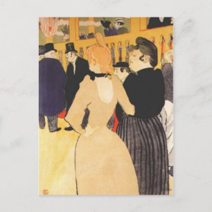 Carte Postale Au Cabaret