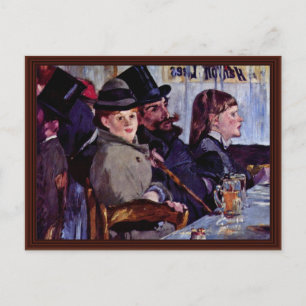 Carte Postale Au Café : Cabaret par Reichshoffen