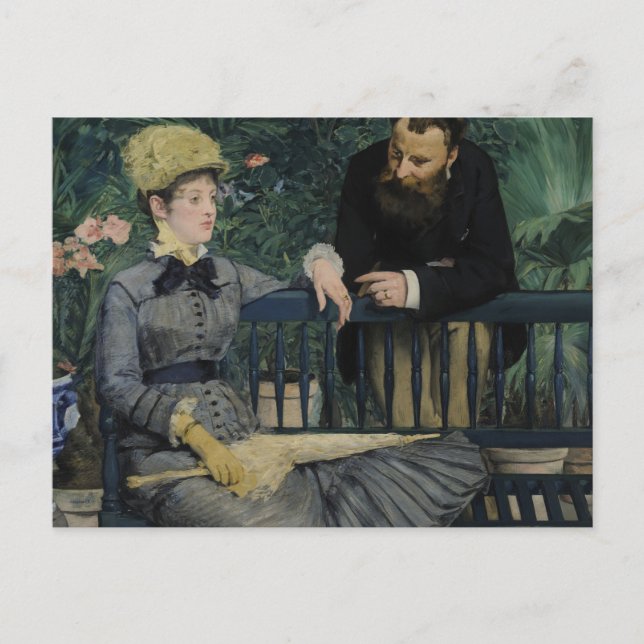 Carte Postale Au Conservatoire - Édouard Manet (1879) (Devant)