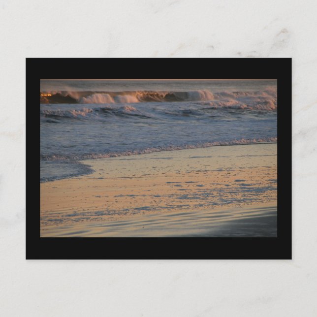 carte postale au coucher du soleil (Devant)