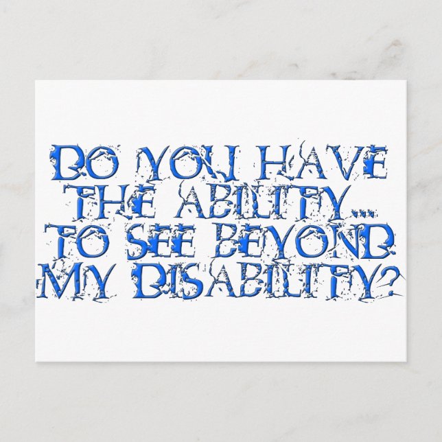 Carte Postale Au-delà (Devant)