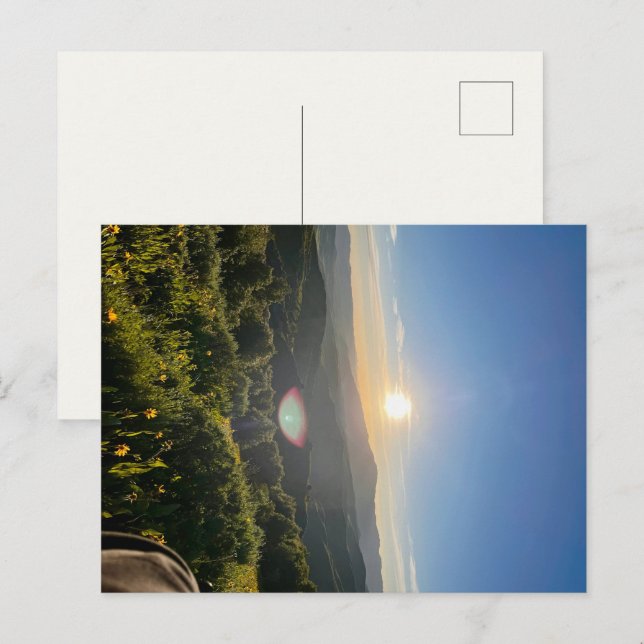 Carte Postale Au-delà de l'horizon  (Devant / Derrière)