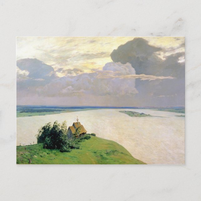 Carte Postale Au-dessus de la paix éternelle, 1894 (Devant)