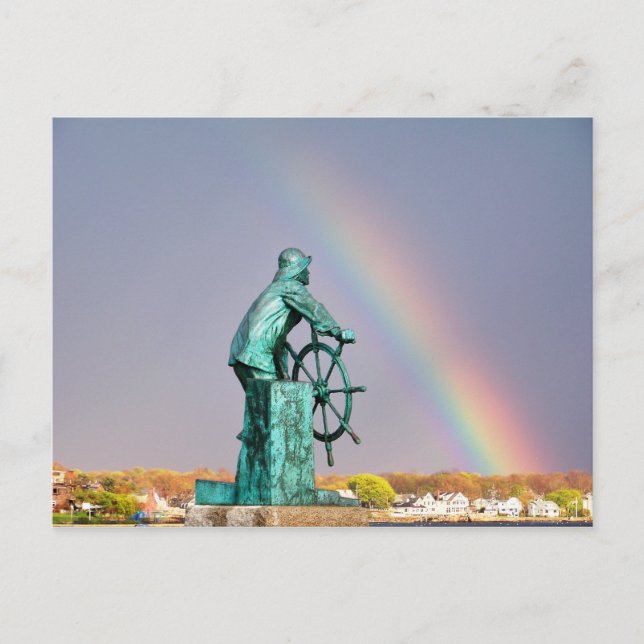 Carte Postale Au-dessus de l'arc-en-ciel à Gloucester (Devant)