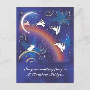 CARTE POSTALE AU-DESSUS DU PONT EN COURSE