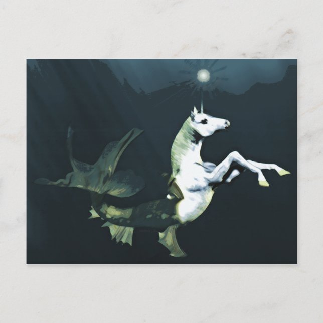 Carte postale au fond de la mer (Devant)