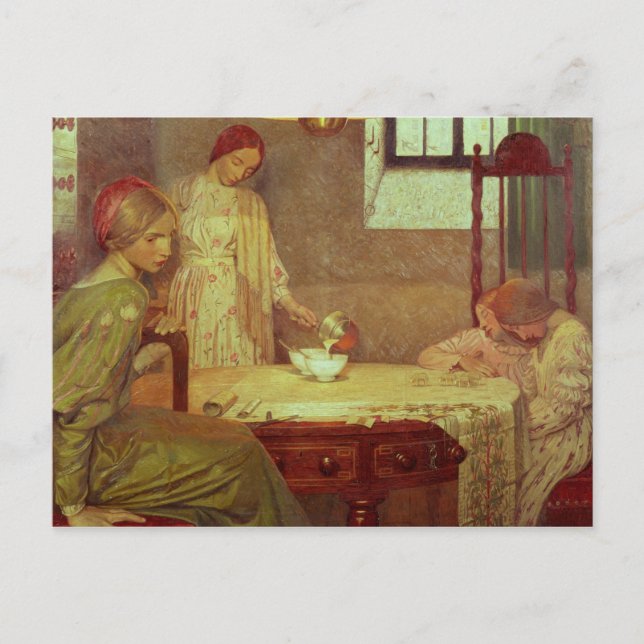 Carte Postale Au fond de l'hiver (Devant)