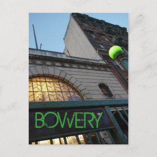 Carte Postale Au fond du bowery