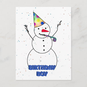 Carte Postale Au garçon d'anniversaire !