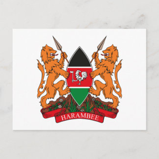 Carte postale au Kenya
