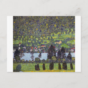 Carte Postale Au Lac Atter, Gustav Klimt