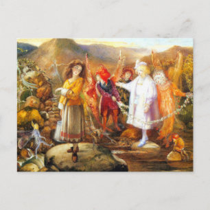 Carte Postale Au pays des fées John Anster Fitzgerald