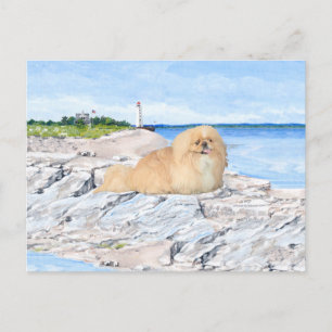 Carte Postale Au phare