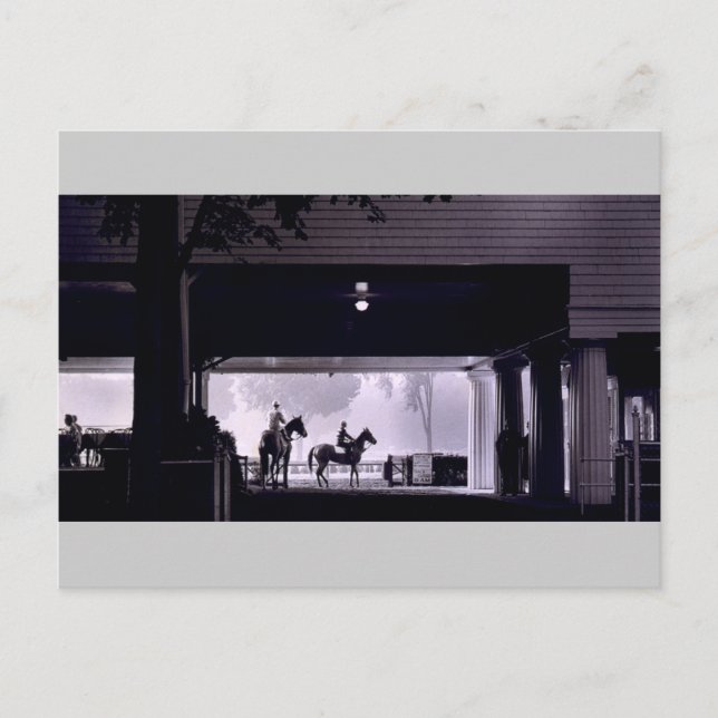 Carte Postale Aube à Saratoga Springs, 1963 (Devant)