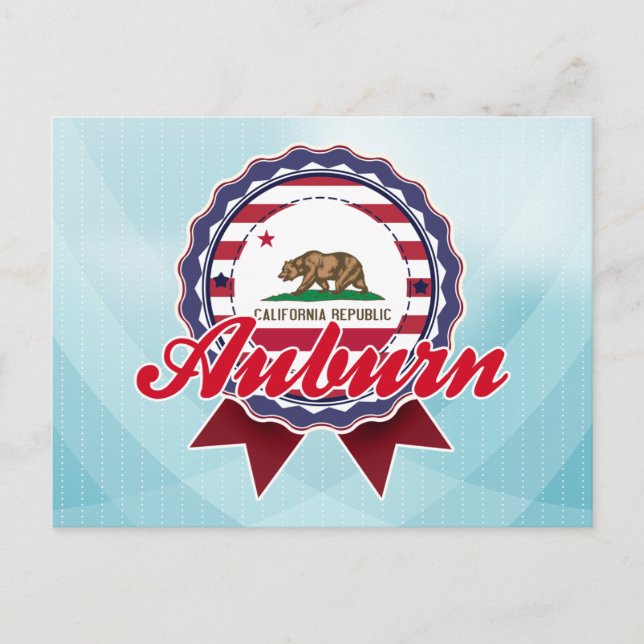 Carte Postale Auburn, CA (Devant)