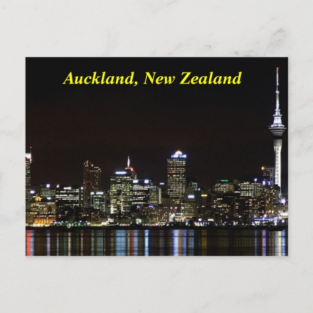 Carte postale Auckland Nouvelle-Zélande (Devant)