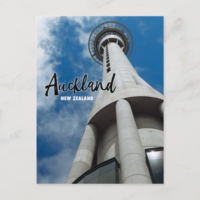 Carte Postale Auckland Nouvelle-Zélande (Devant)
