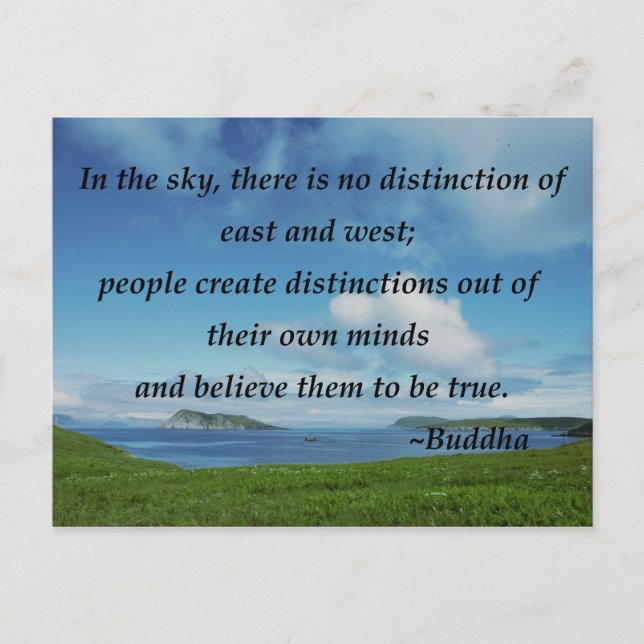 Carte Postale Aucune distinction (Devant)