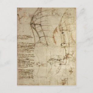 Carte Postale Aucune résolution supérieure disponible. Leonardo_