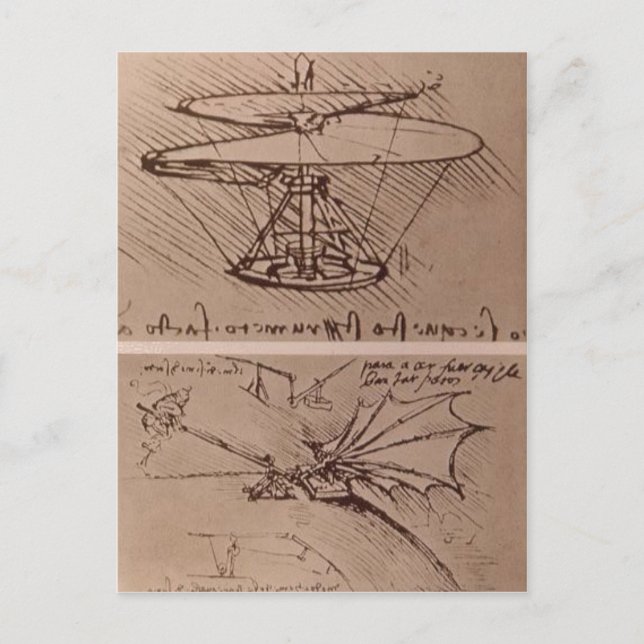 Carte Postale Aucune résolution supérieure disponible. Leonardo_ (Devant)