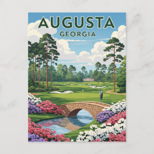 Carte Postale Augusta Georgia Travel