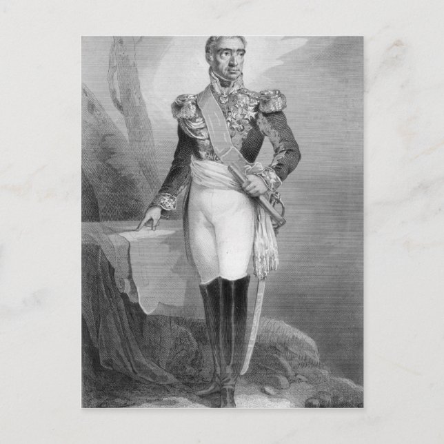 Carte Postale Auguste Frederic Louis Viesse de Marmont (Devant)