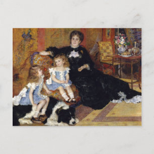 Carte Postale Auguste Renoir Madame Georges Charpentier