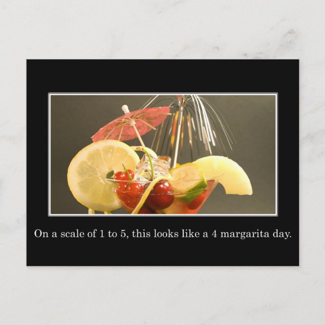 Carte Postale Aujourd'hui est un jour hautement évalué (Devant)