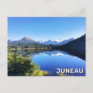 Carte Postale Auke Lake Juneau, Alaska