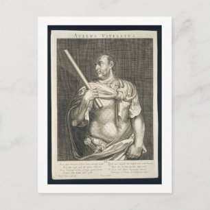Carte Postale Aullus Vitellius Empereur de Rome 68 ap. J.-C. gra
