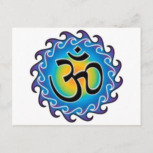 Carte Postale Aum