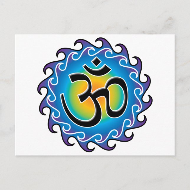 Carte Postale Aum (Devant)